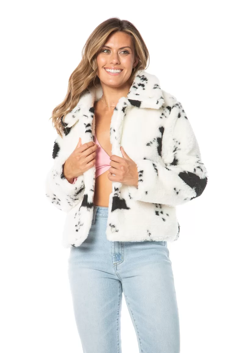 Flackig Faux Sherpajacka | Juicy Couture Best