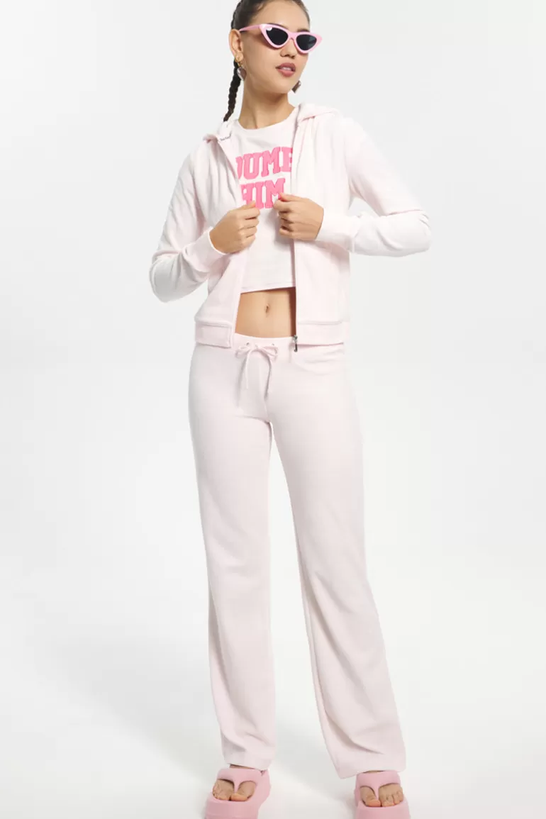 Klassiska Träningsbyxor I Bomull I Velour | Juicy Couture Flash Sale