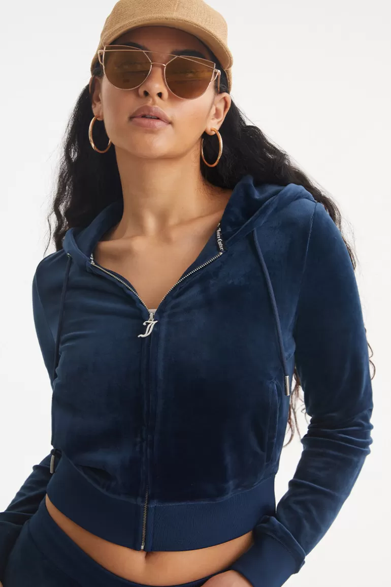 Scorpio Big Bling Velour Hoodie | Juicy Couture Cheap