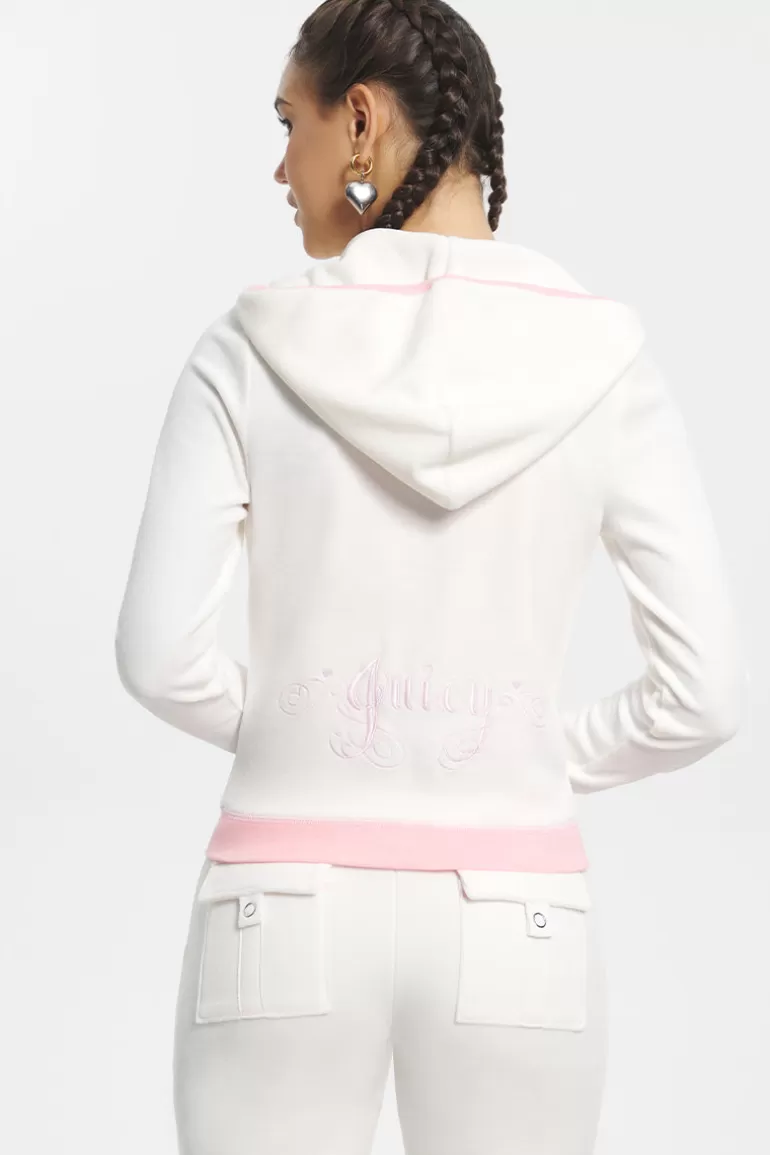 Sweetheart Hoodie I Bomullsvelour | Juicy Couture Cheap