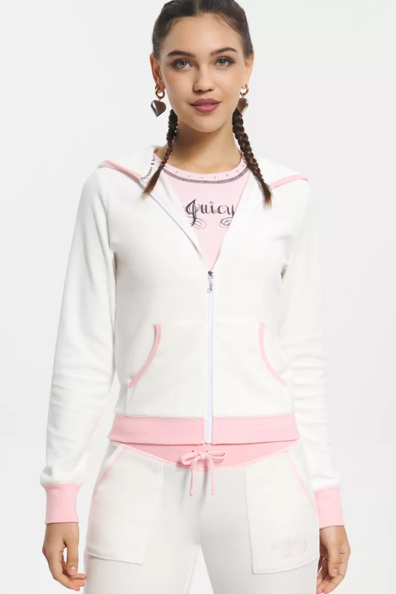 Sweetheart Hoodie I Bomullsvelour | Juicy Couture Cheap