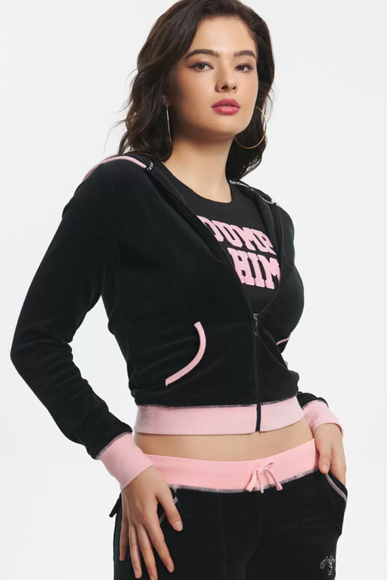 Sweetheart Hoodie I Bomullsvelour | Juicy Couture Cheap