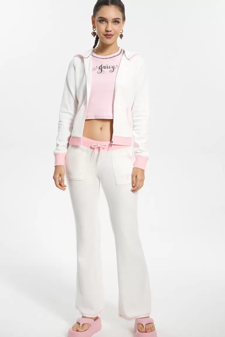 Sweetheart Träningsbyxor I Bomullsvelour | Juicy Couture Store